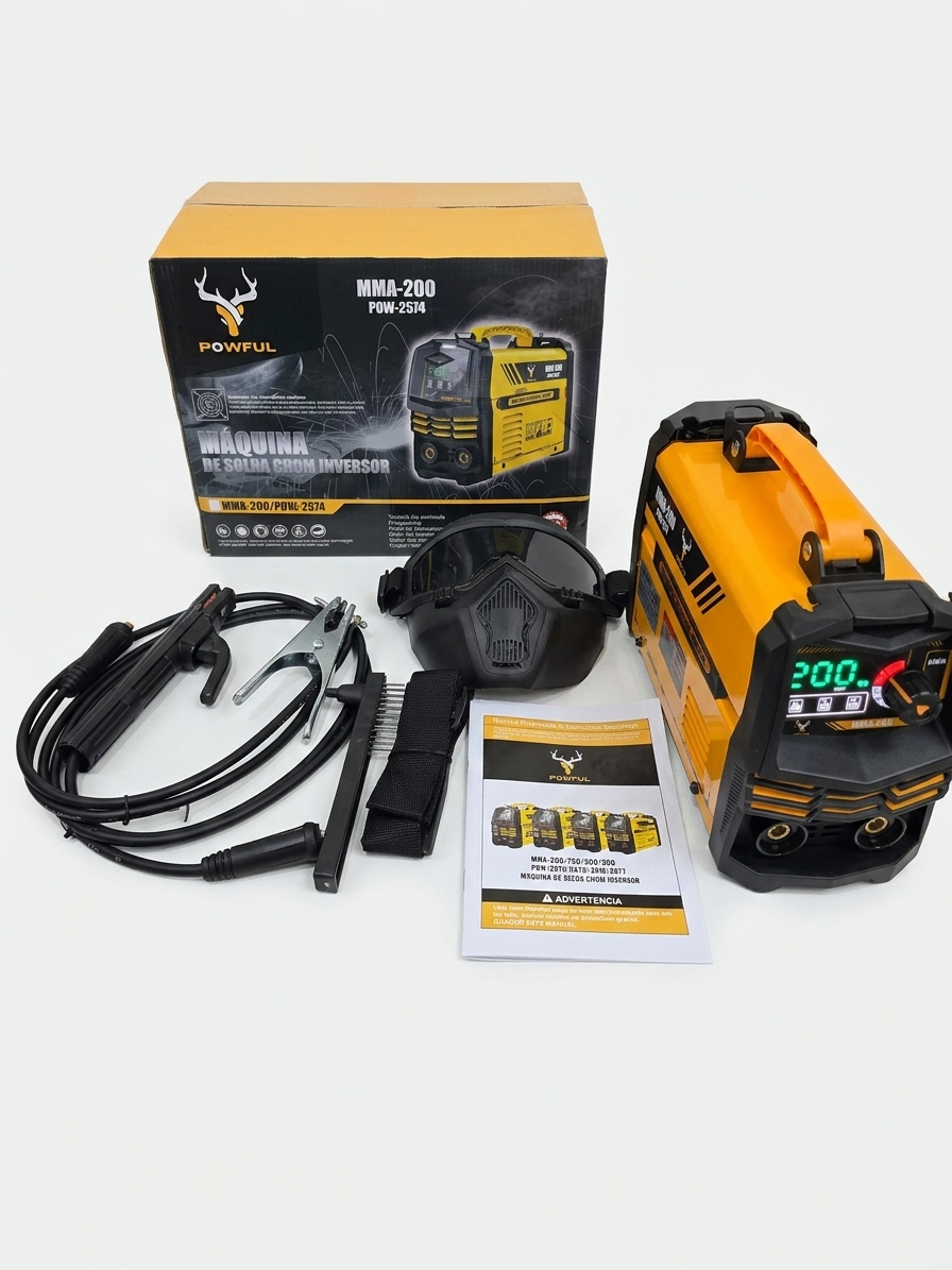 MAQUINA DE SOLDAR INVERTER 200 AMP - Imagen 2